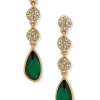 Best Sale Anne Klein Linear Station Earring