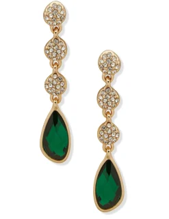Best Sale Anne Klein Linear Station Earring