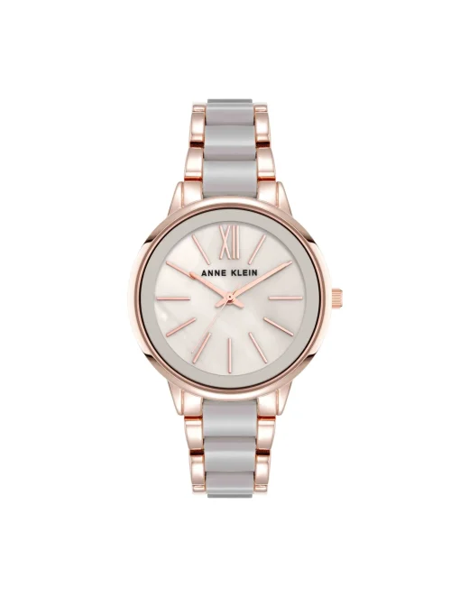 Shop Anne Klein Marbleized Acetate Bracelet Watch