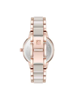 Shop Anne Klein Marbleized Acetate Bracelet Watch