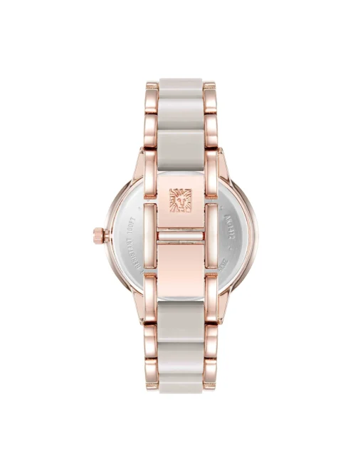 Shop Anne Klein Marbleized Acetate Bracelet Watch