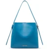 Cheap Anne Klein Medium Bucket Hobo With Ak Enamel Turn Lock