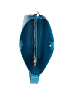 Cheap Anne Klein Medium Bucket Hobo With Ak Enamel Turn Lock
