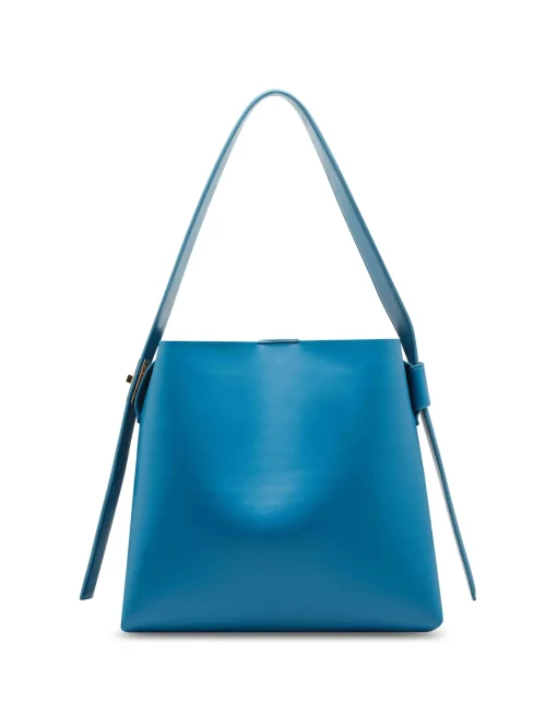 Cheap Anne Klein Medium Bucket Hobo With Ak Enamel Turn Lock