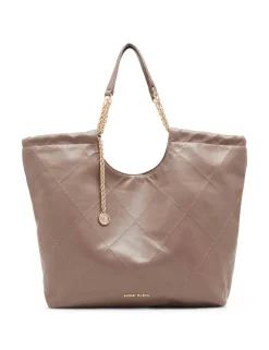 Cheap Anne Klein Medium Stitched Quilted Tote With Chain Strap