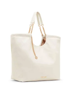 Discount Anne Klein Medium Stitched Quilted Tote With Chain Strap