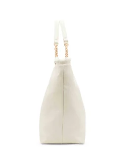 Discount Anne Klein Medium Stitched Quilted Tote With Chain Strap