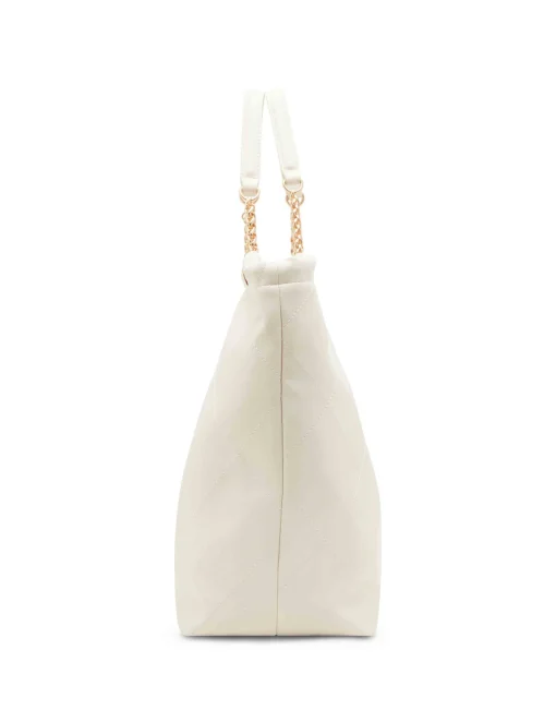 Discount Anne Klein Medium Stitched Quilted Tote With Chain Strap