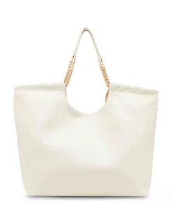 Discount Anne Klein Medium Stitched Quilted Tote With Chain Strap