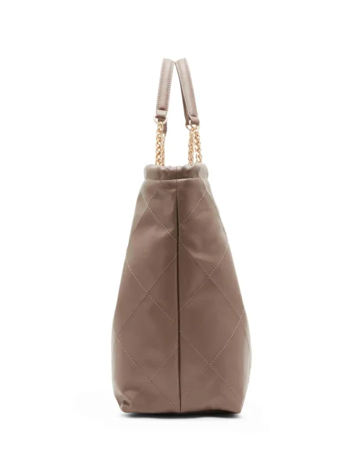 Discount Anne Klein Medium Stitched Quilted Tote With Chain Strap