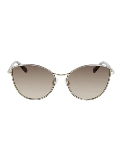 Sale Anne Klein Metal Cat-eye Sunglasses