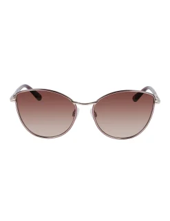 Clearance Anne Klein Metal Cat-eye Sunglasses