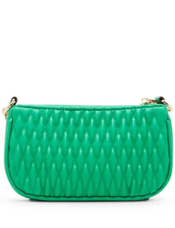Outlet Anne Klein Mini Ruched Crossbody With Chain Swag