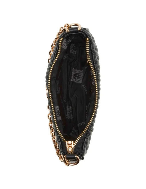 Outlet Anne Klein Mini Ruched Crossbody With Chain Swag