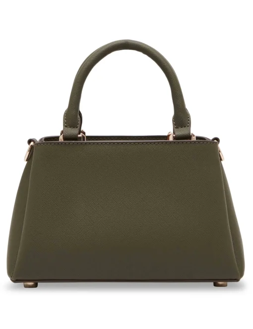 Best Anne Klein Mini Triple Compartment Crossbody Olive