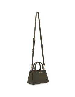 Best Anne Klein Mini Triple Compartment Crossbody Olive