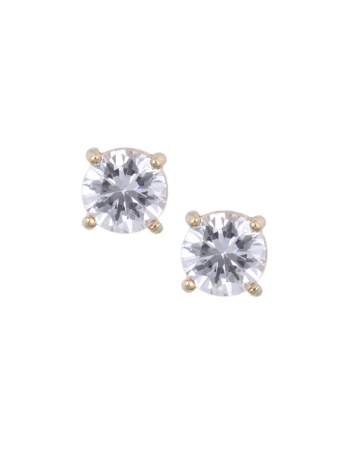 Cheap Anne Klein 8MM CZ Stud Earrings