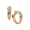 Hot Anne Klein 22MM Hoop Clip On Earring