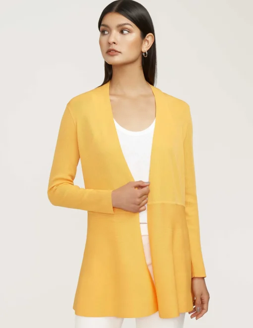 Cheap Anne Klein Monterey Long Waist Seamed Cardigan- Sale