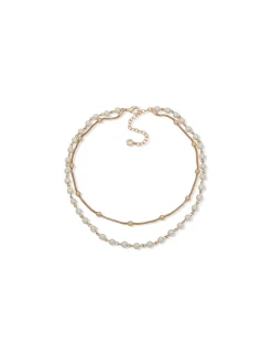 Hot Anne Klein Multi-Row Necklace