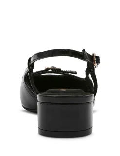 Best Anne Klein Natalie Sling Back Black Patent