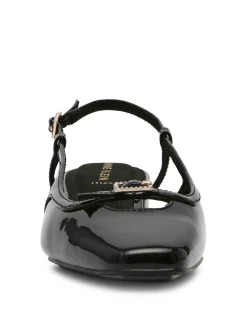 Best Anne Klein Natalie Sling Back Black Patent
