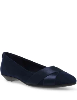 Discount Anne Klein Oalise Flat Navy