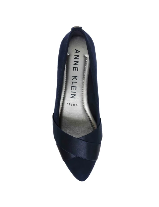 Discount Anne Klein Oalise Flat Navy