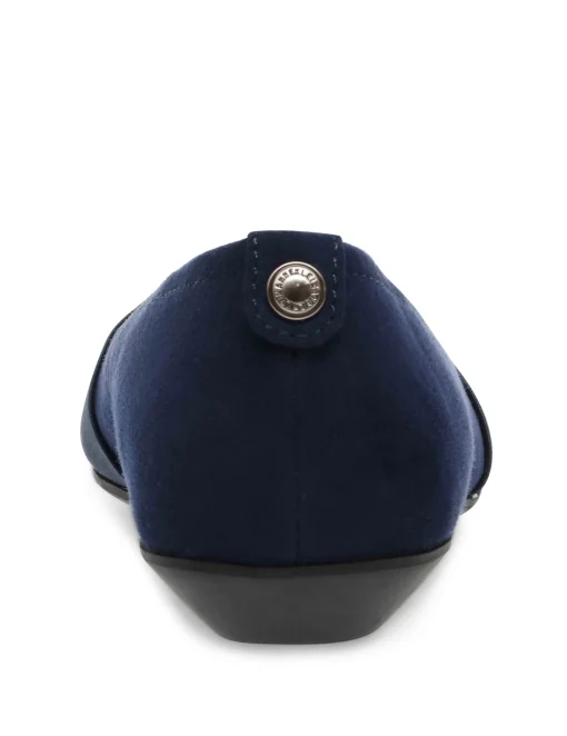 Discount Anne Klein Oalise Flat Navy
