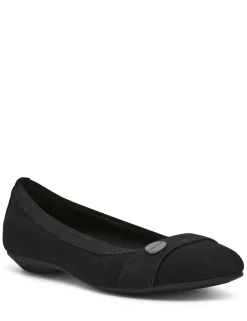 Best Anne Klein Occuria Comfort Flat Black Stretch