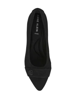 Best Anne Klein Occuria Comfort Flat Black Stretch