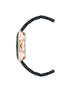 Hot Anne Klein Octagonal Ceramic Diamond Dial Bracelet Watch