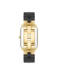 Shop Anne Klein Octagonal Ceramic Diamond Dial Watch