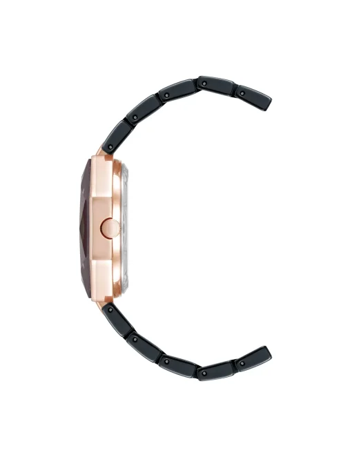 Hot Anne Klein Octagonal Ceramic Diamond Dial Bracelet Watch