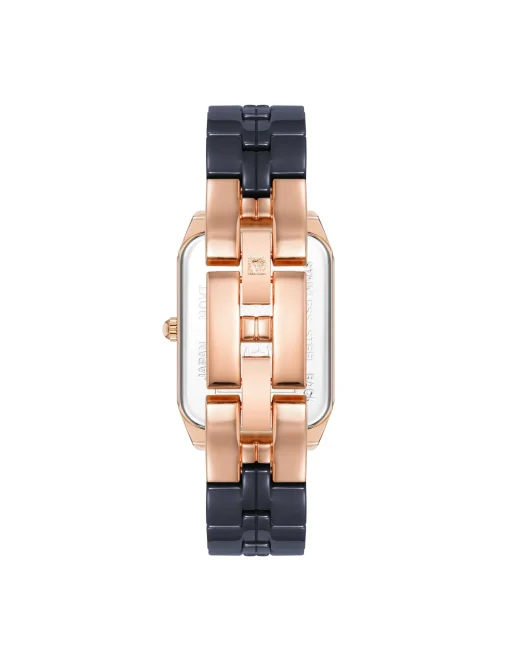 Shop Anne Klein Octagonal Ceramic Diamond Dial Watch