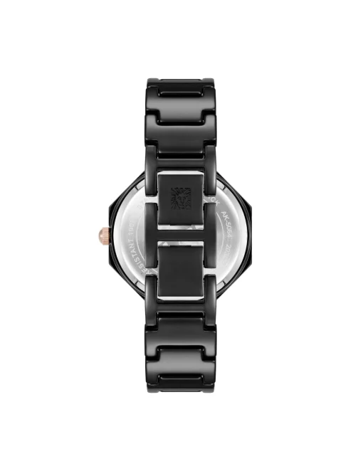 Hot Anne Klein Octagonal Ceramic Diamond Dial Bracelet Watch