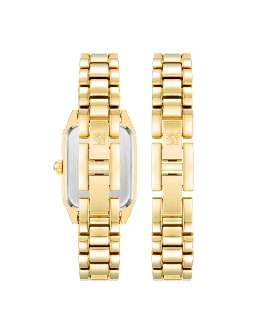 Online Anne Klein Octagonal Watch And Bracelet Set