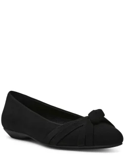 Hot Anne Klein Omkara Comfort Flat Black Stretch