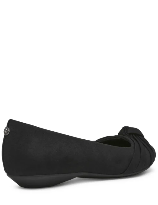 Hot Anne Klein Omkara Comfort Flat Black Stretch