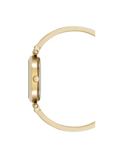 Outlet Anne Klein Oval Diamond Accented Bangle Watch