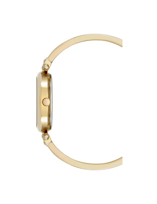 Outlet Anne Klein Oval Diamond Accented Bangle Watch