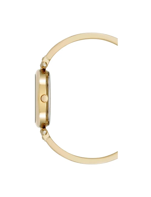 Outlet Anne Klein Oval Diamond Accented Bangle Watch