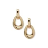 Online Anne Klein Oval Drop Earring