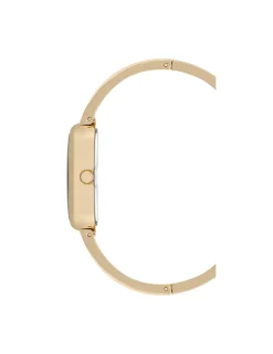 New Anne Klein Oval Gemstone Bangle Watch Set