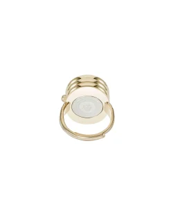 Hot Anne Klein Oval Gemstone Ring Watch