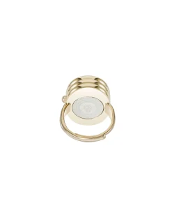 Hot Anne Klein Oval Gemstone Ring Watch