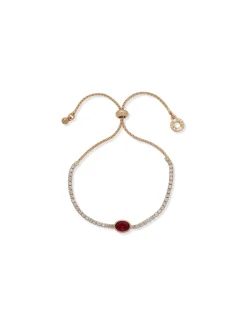 Clearance Anne Klein Oval Slider Bracelet