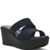 Online Anne Klein Palisa Platform Wedge Navy
