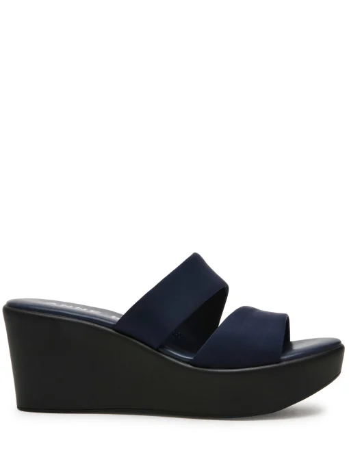 Online Anne Klein Palisa Platform Wedge Navy