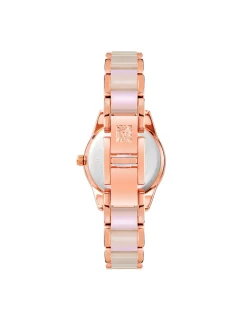Sale Anne Klein Pearlescent Acetate Link Bracelet Watch